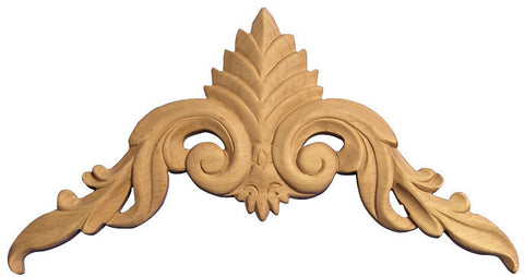 Crown Applique / Cartouches / 8-1/8