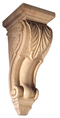 Corbel with Acanthus Leaf / 12-3/8